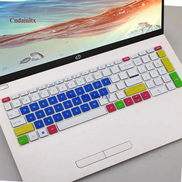 Color 2 15 17 дюймовый чехол для клавиатуры ноутбука hp pavilion ENVY x360 15-bp105TX 15-BP003TX 15,6 ''17,3''/X360 15-BP серии BQ - Цвет: Color 2