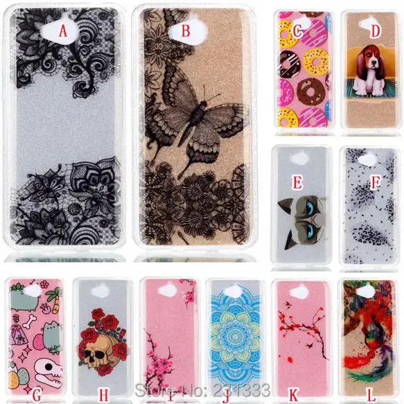 Мягкий чехол из ТПУ для Huawei Y5 2017 P8 LITE Xiaomi Redmi NOTE 4X 4A 3S LG K8 K10 бабочка 100 шт|case for huawei