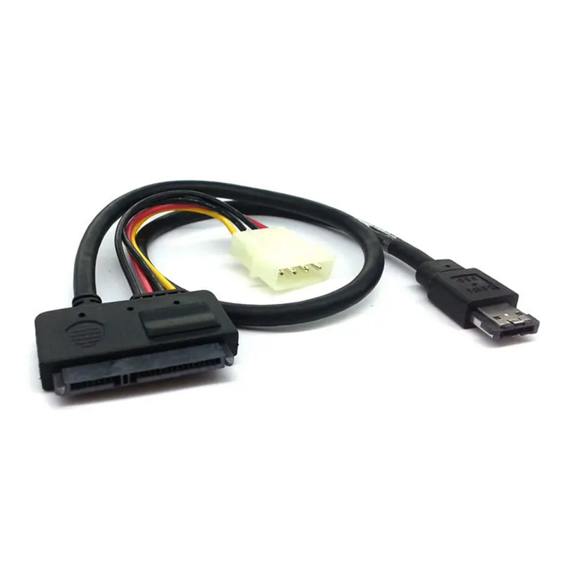 Кабель для передачи данных жесткого диска 50 см с разъемом esip Power ESATA Combo на SATA 22pin и