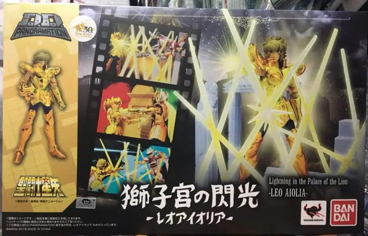 Оригинальный BANDAI Tamashii Наций D.D. Панорама/DDP фигурку Leo Aiolia Shishikyuu no Senkou от &quotSaint