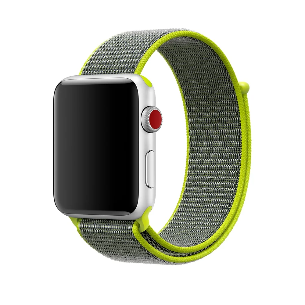 38 мм 42 мм 40 мм 44 мм ремешок для Apple Watch Series 1 2 3 4 5 тканый нейлоновый ремешок для iWatch 5 4 цветной узор магнитная застежка