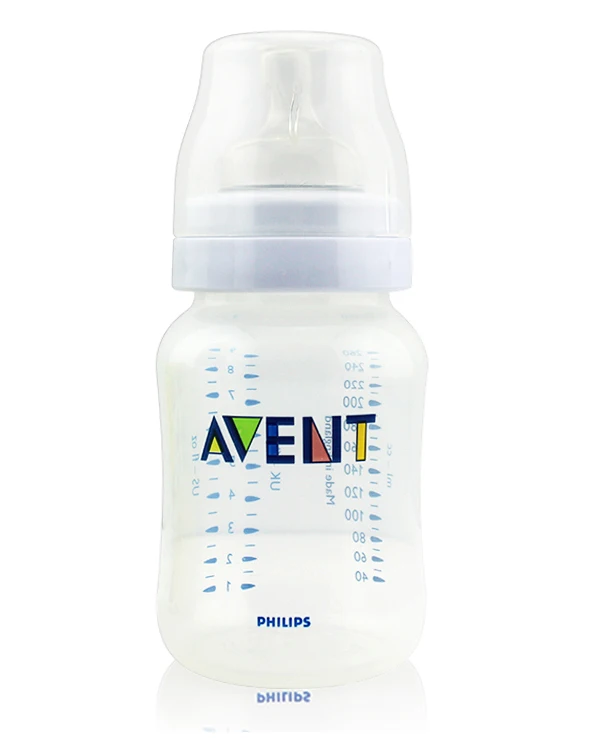 Оригинальная AVENT бутылочка для кормления/детская бутылочка для кормления/AVENT бутылочка 9 унций 260 мл 1 м