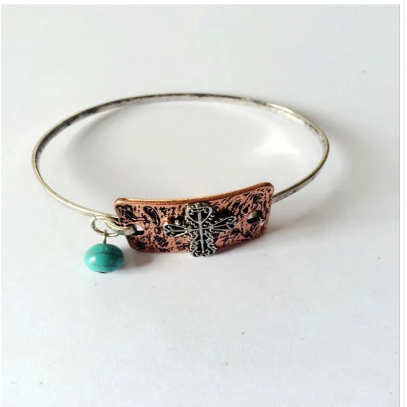 Женский браслет в этническом стиле из смолы бохо ювелирное изделие сплава с