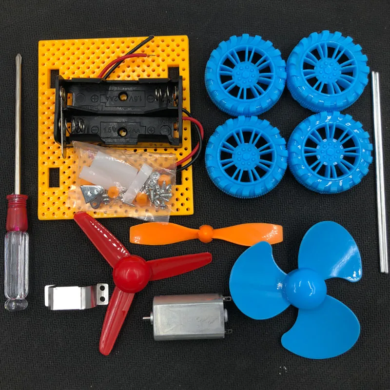 Фото DIY ветер Мощность модель автомобиля ручной работы научных Эксперименты DIY ветер Мощность модель автомобиля ручной работы научных Эксперименты