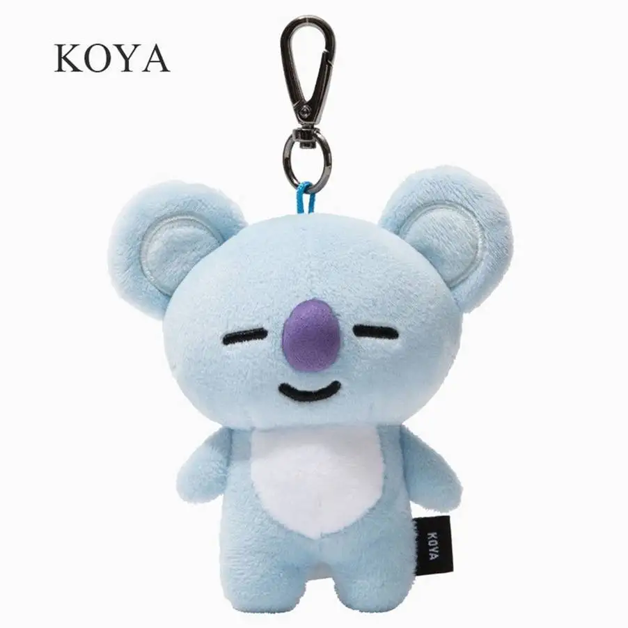Горячая Kpop мультфильм CHIMMY COYA COOKY набивная сумка для игрушек Висячие Bangtan мальчики