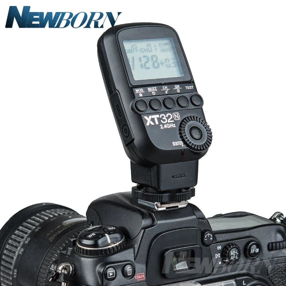 Беспроводной триггер вспышки Godox XT32N 2 4G HSS 1/8000s + × фоторесивера для Nikon D850 D750 D810 D800