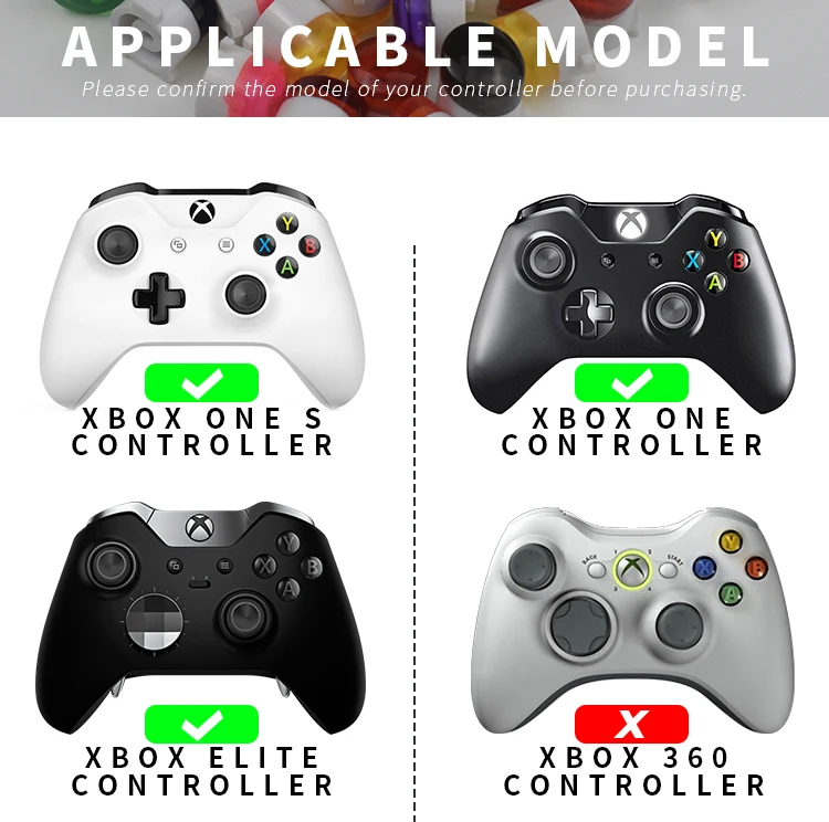 Replacement Buttons ABXY Kit for Microsoft Xbox One/Slim Spare parts Button For Xbox One Elite Wireless Controller Accessories