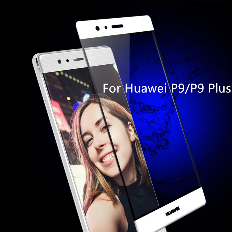 Xinchentech полное покрытие для Huawei P9/P9 Plus Чехол Премиум Закаленное стекло Защита