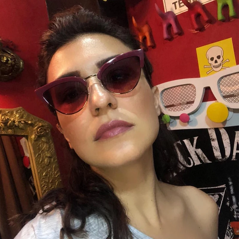 Bikinx Винтажные Солнцезащитные очки для женщин дизайнерские модные