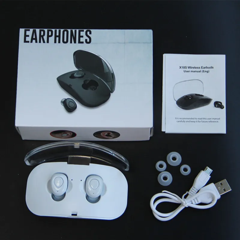 Миниатюрные невидимые наушники PJD TWS с шумоподавлением Bluetooth-гарнитура