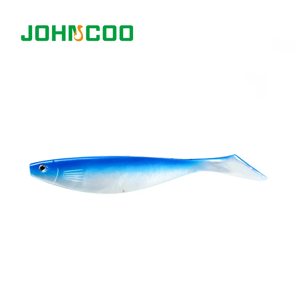 JOHNCOO 1 шт. 230 мм 72 г Мягкая большая Рыболовная Приманка 5 видов цветов приманка для