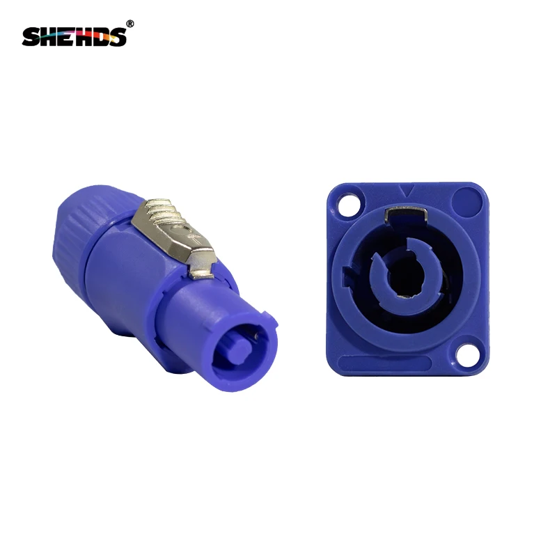 Быстрая доставка оборудование для сценического освещения PowerCon Plug In and Out Blue