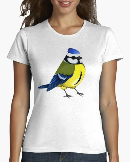 2017 Бросился женщины футболки Красивые Птицы Короткими рукавами Хлопок хип-хоп