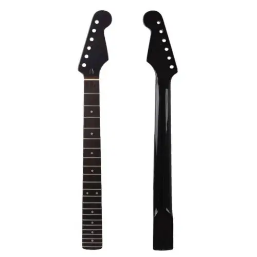 Черный Новый канадский клен 22 лада гитарная шейка для Stratocaster стильные запасные