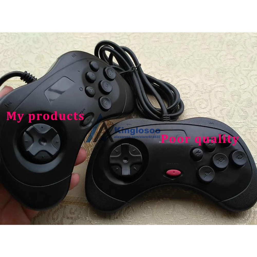 Одежда высшего качества ретро SS игровой контроллер Joypad интеграции проводной геймпад для Sega Saturn консоли