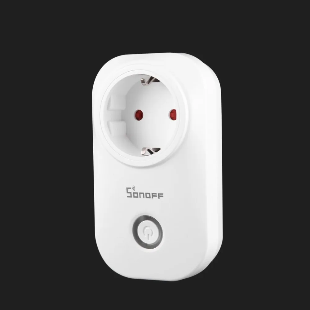 Sonoff S20 EU/US/UK беспроводная WiFi розетка с таймером 10A 2200 Вт Разъем дистанционного питания IOS Android телефон с дистанционным управлением умный дом