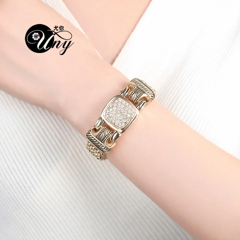 Uny вдохновили дизайнера Браслеты Личность браслет ювелирный сплав Винтаж