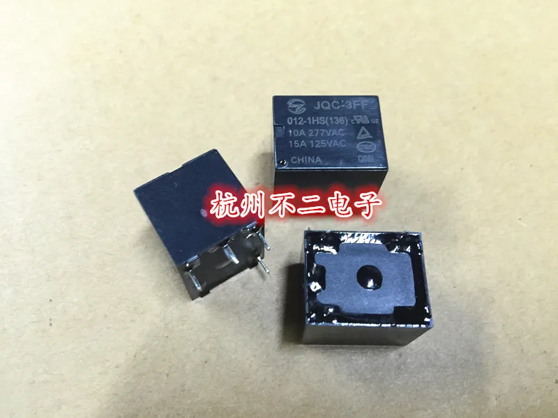 Реле JQC-3FF-024-1HS (136) 4-контактный набор нормально открытых 10 А В переменного тока |