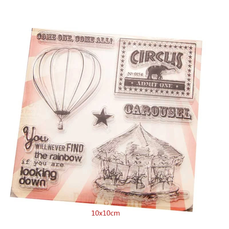 Balloon Clear Silicone Seal Stamp for DIY Album Scrapbooking Photo Card Decor--Y142 | Дом и сад