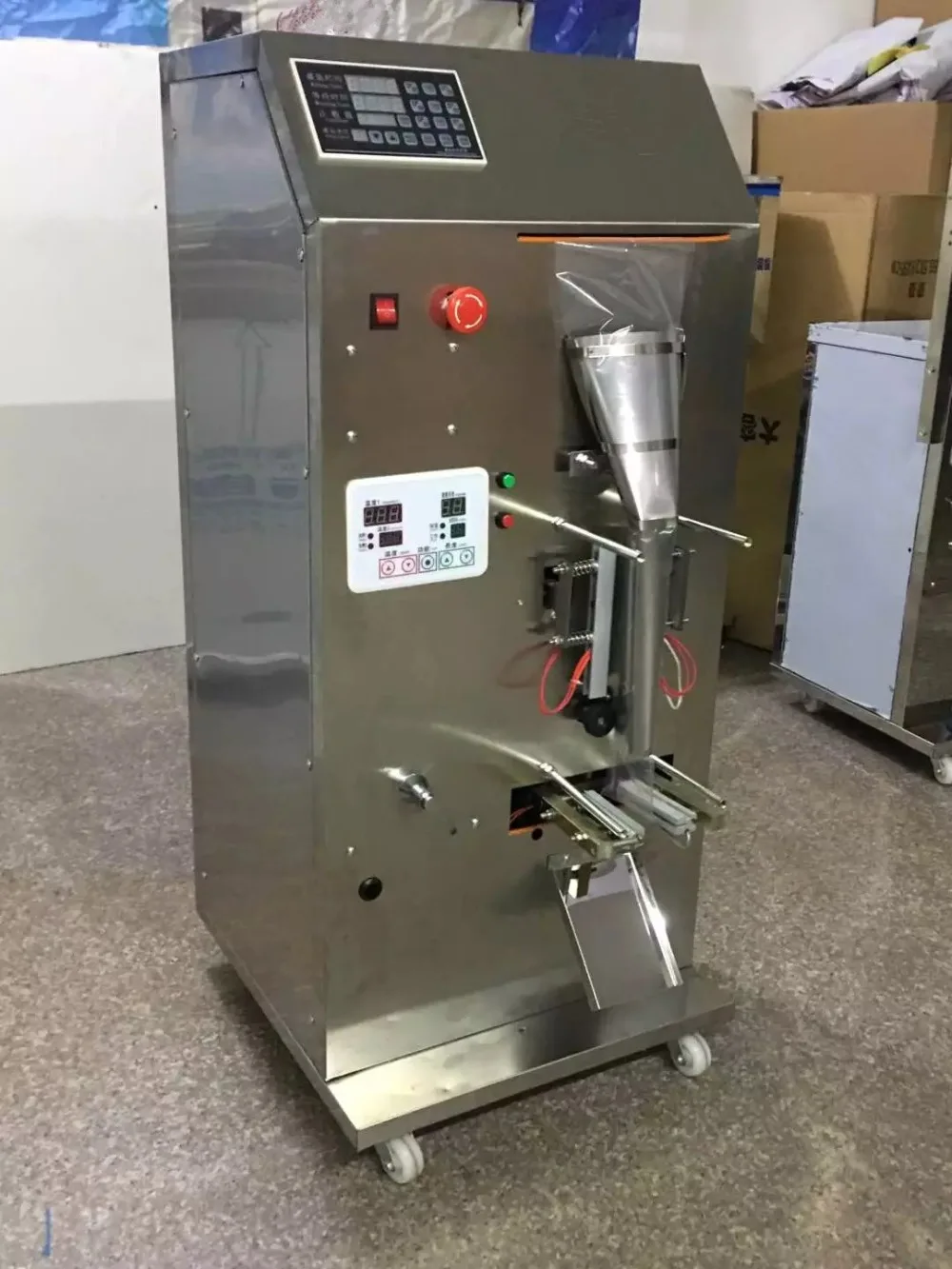 

Hot sell 2-100ml sachet bag packing machine for low viscosity liquid