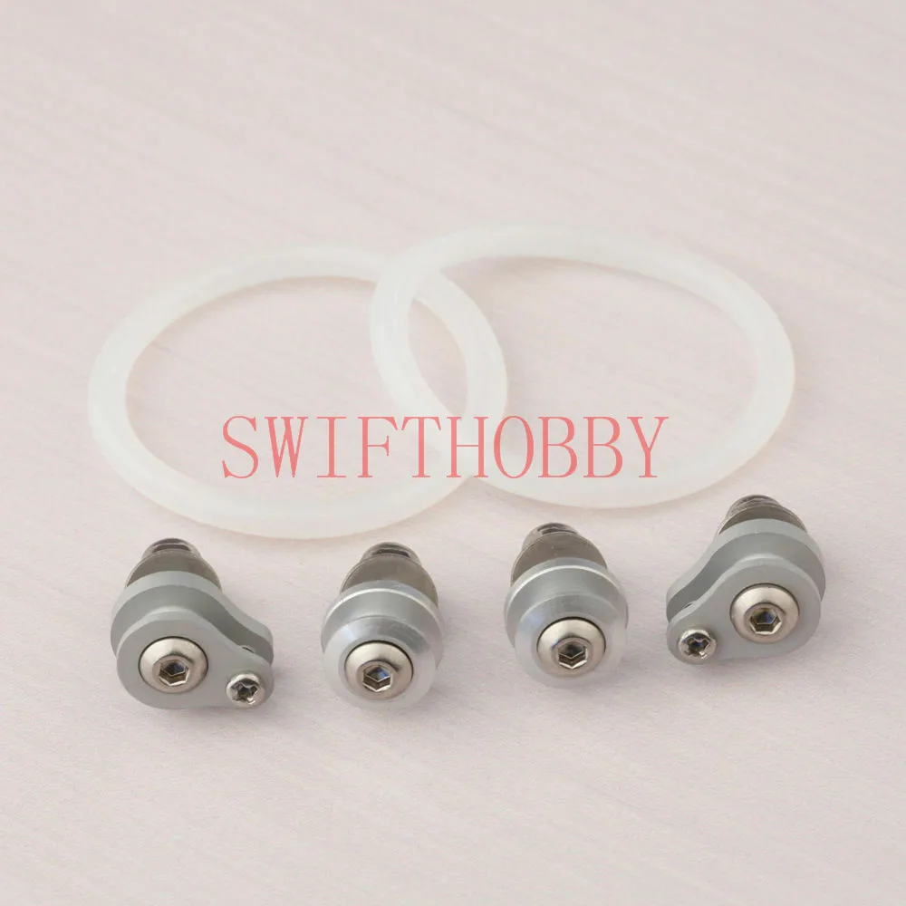 O ring type hatch fastening clips cowl locks Aluminum Hatch Lock RC Boat