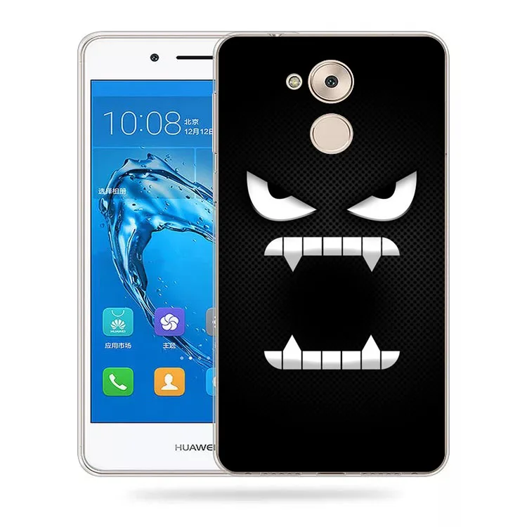 Huawei honor 6a чехол силиконовый черный граффити Живопись мягкий ТПУ задняя крышка для