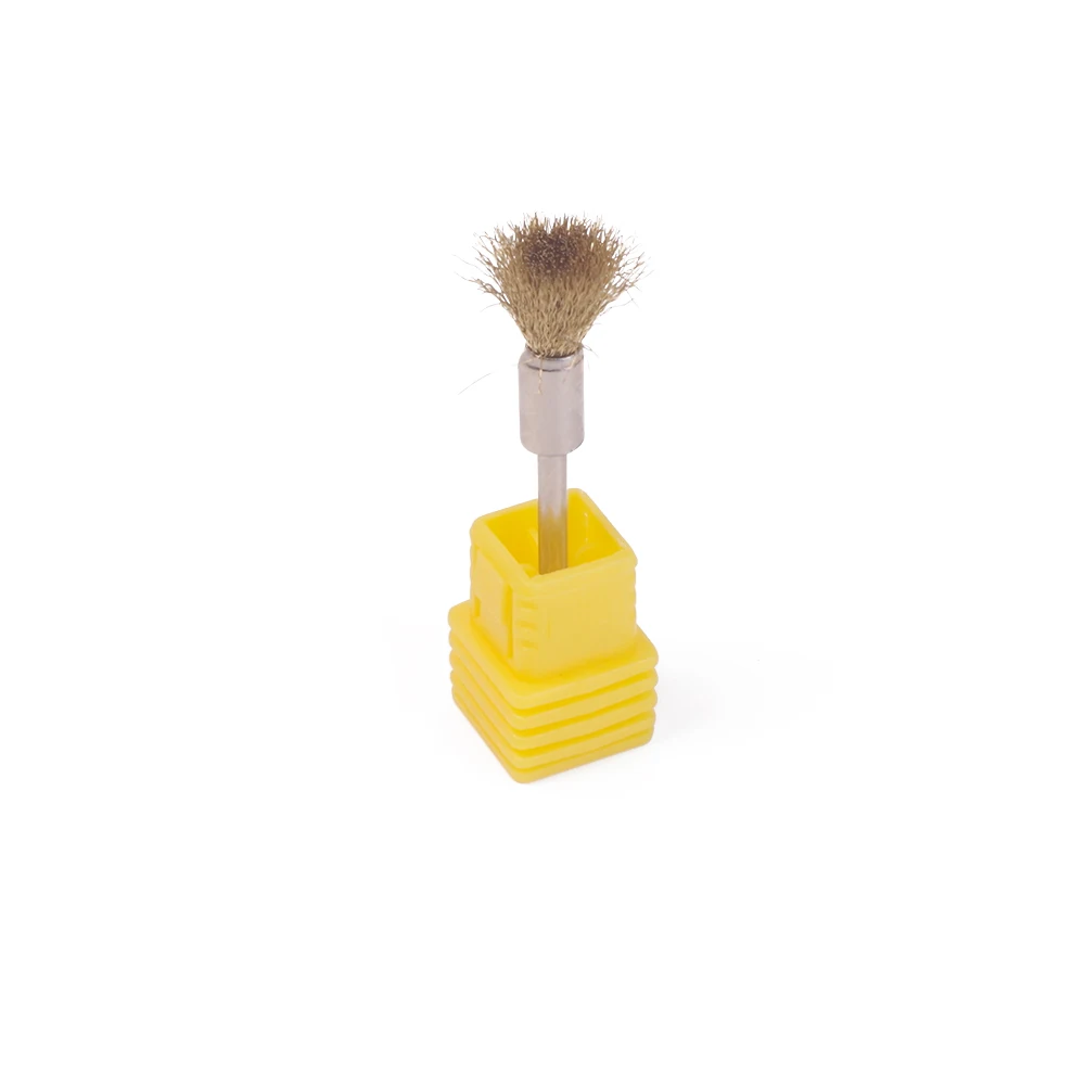 brush drill bit Foreverlily 1 шт. сверло для ногтей для электрического маникюрного очистителя, аксессуары, инструменты для чистки ногтей, пилки для ногтей - Цвет: brush drill bit