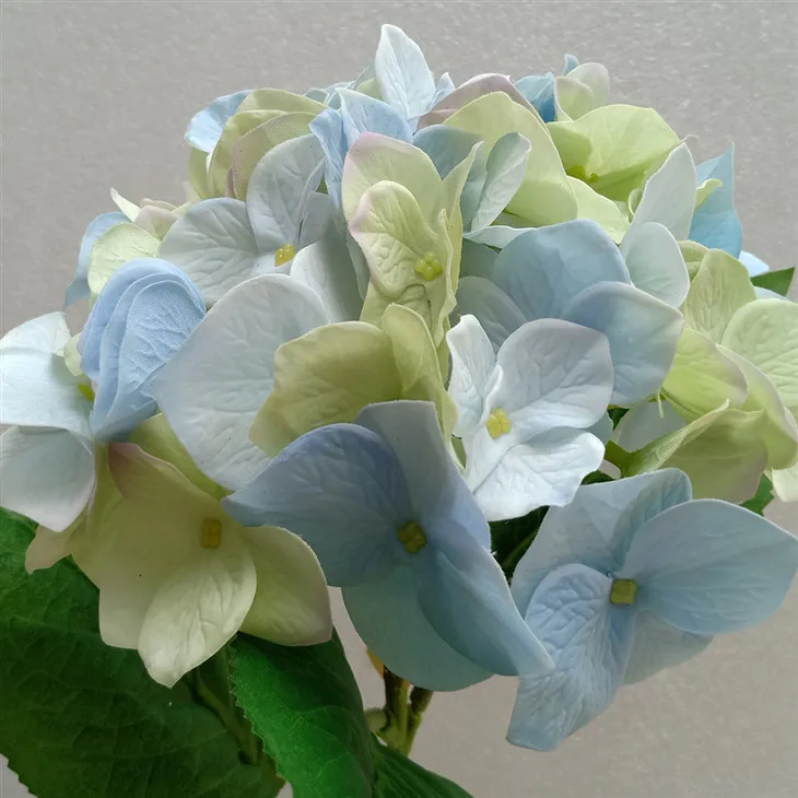 1 шт. большой Диаметр 19 см искусственные цветы гортензии букет для декоративный
