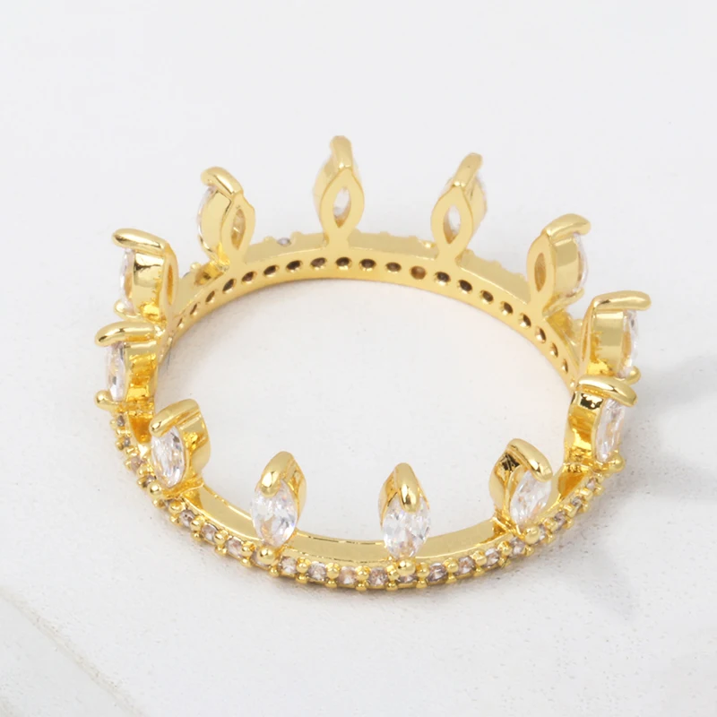 

Top Quality Classical Mix Color Cubic Zircon Wedding Ring for Women Gold Color Austrian Crystal Colorful Cz Ring