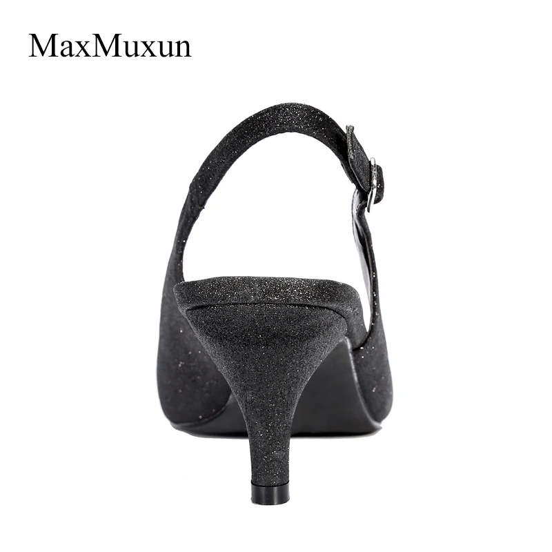 MaxMuxun/женские туфли лодочки на высоком каблуке модные женские блестящие рюмочка с