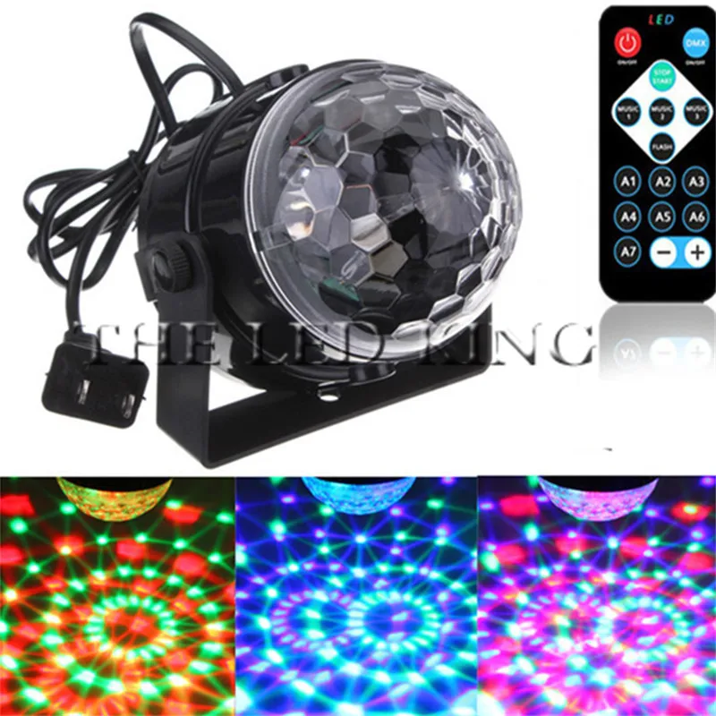 3 Вт 6 9 RGB LED проектор DJ свет диско шар Par кристалл магический бар Вечеринка