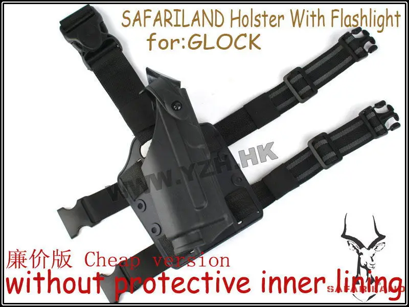 Тактический чехол для телефона с фонариком Glock Airsoft|holster for glock|airsoft holster glockglock leg |
