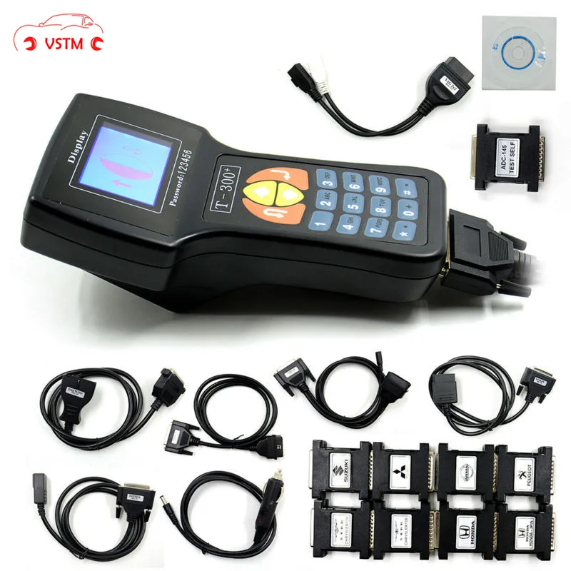 

Newest V17.8 T-300 T300 Key Programmer For Universal Cars Immobilizer Key Decorder T 300 Key Maker English/Spanish