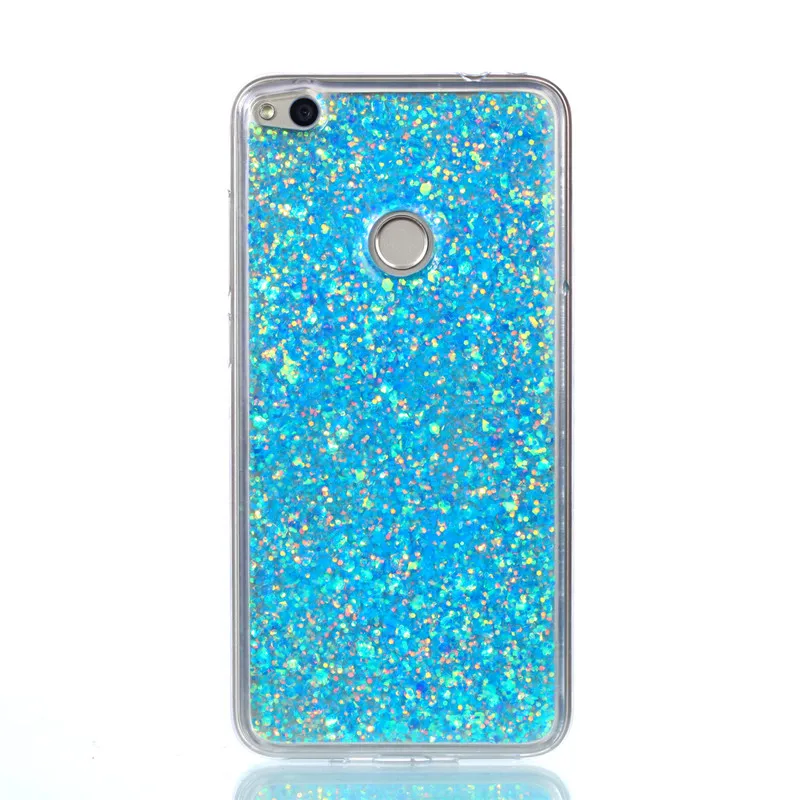 Huawei P8 Lite 2017 Shining Case Soft Silicone TPU Shiny Glitter Back Cover Phone for Honor 8 5.2&quot |