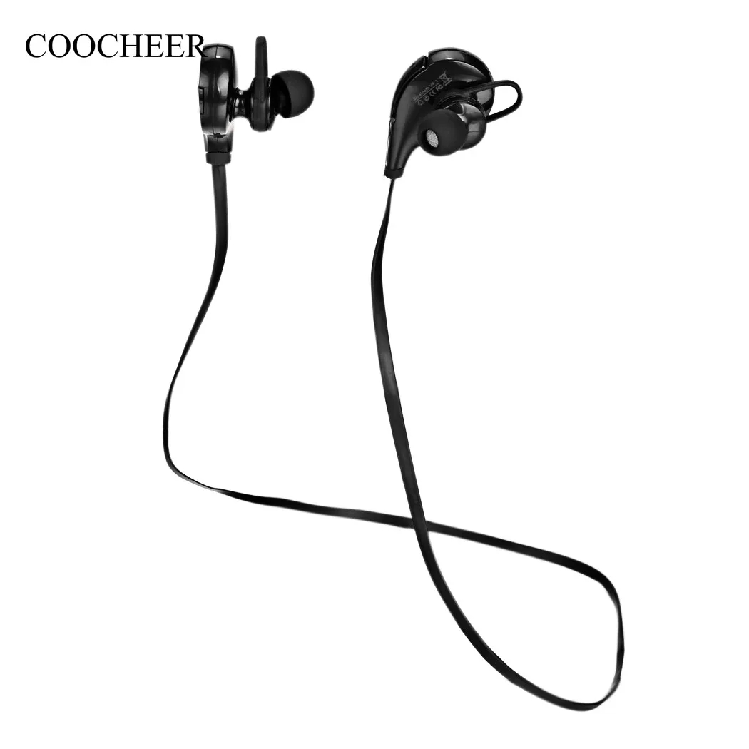 Bluetooth 4 0 наушники Спорт Бег Беспроводной Стерео шейным гарнитура с микрофоном 8 H