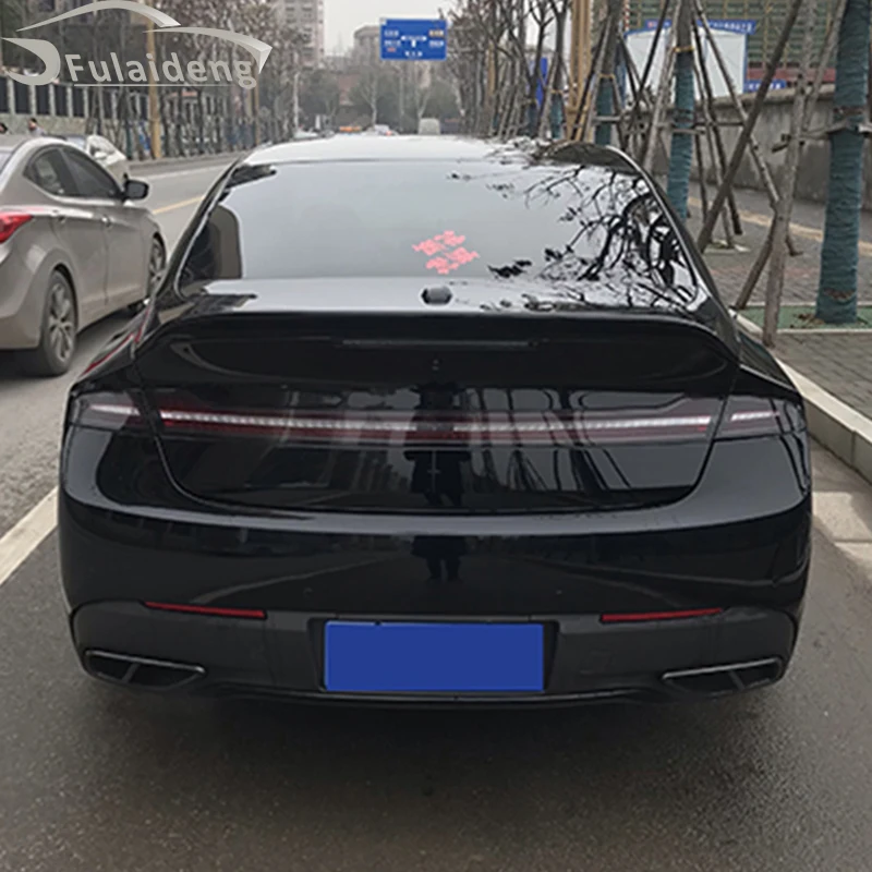 Для Lincoln MKZ- ABS задний спойлер багажника заднее крыло багажника крыло губ задний спойлер для автомобиля аксессуары