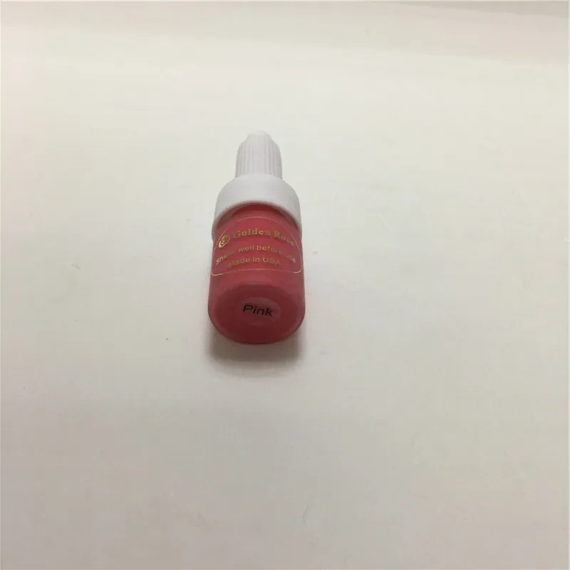 2 шт Розовый Цвет Косметическая тату машина краска пигмент для бровей подводка