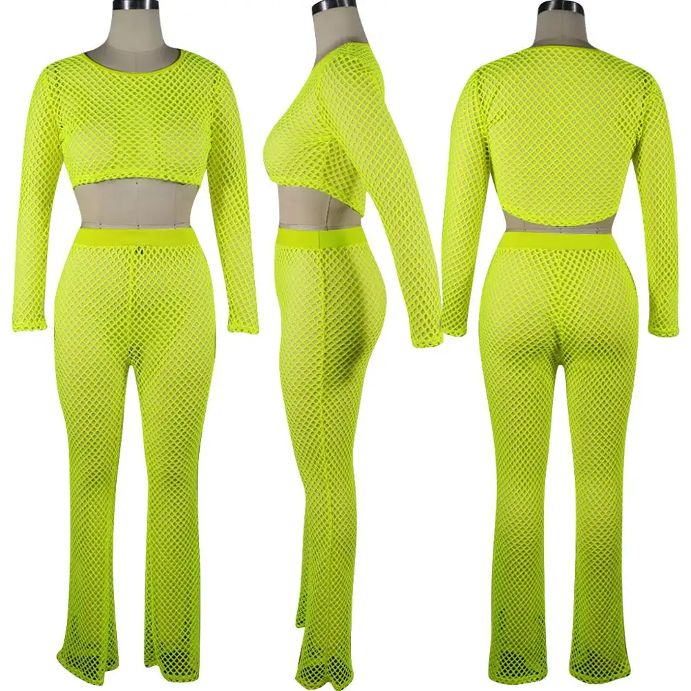 Женский комплект из двух предметов BKLD топа с длинным рукавом и штанов облегающий