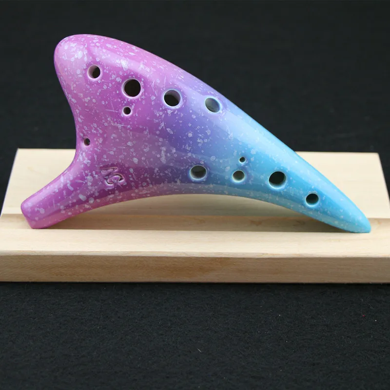 Новинка 2018 12 Конг Тао отверстий Высокая флейта звезда C ocarina хорошая интонация