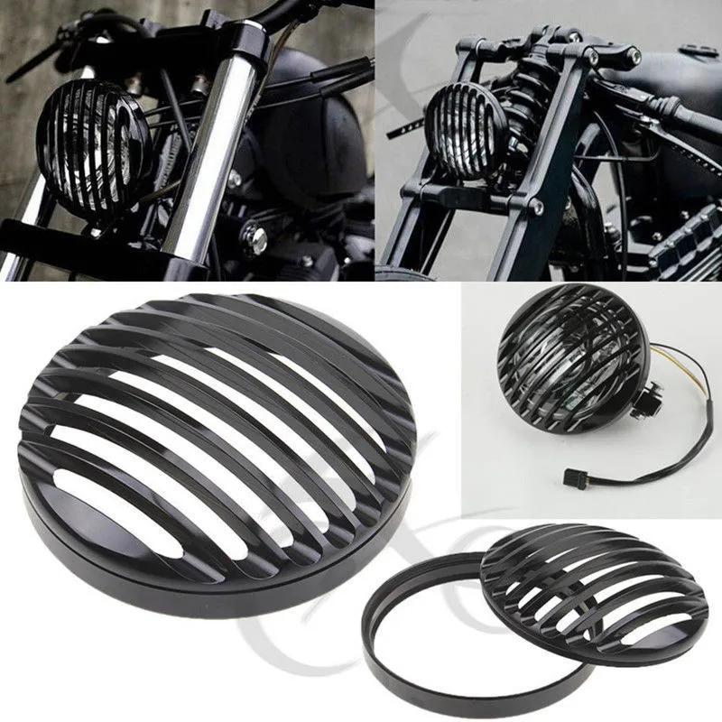 Motorcycle Headlight Grill Cover For Harley Sportster XL 883 1200 2004-2014 |
