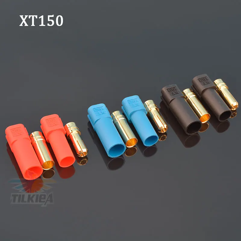 Штепсельная Вилка XT30/XT60/XT90/XT150 папа/мама для радиоуправляемых аккумуляторов Lipo
