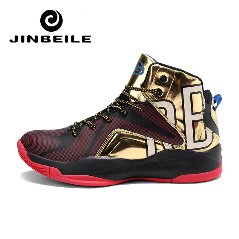 Большой размер 47 Мужская баскетбольная обувь с высоким берцем мужские