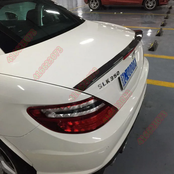 Задний спойлер из углеродного волокна для Mercedes-Benz SLK R172 SLK200 AMG | Автомобили и