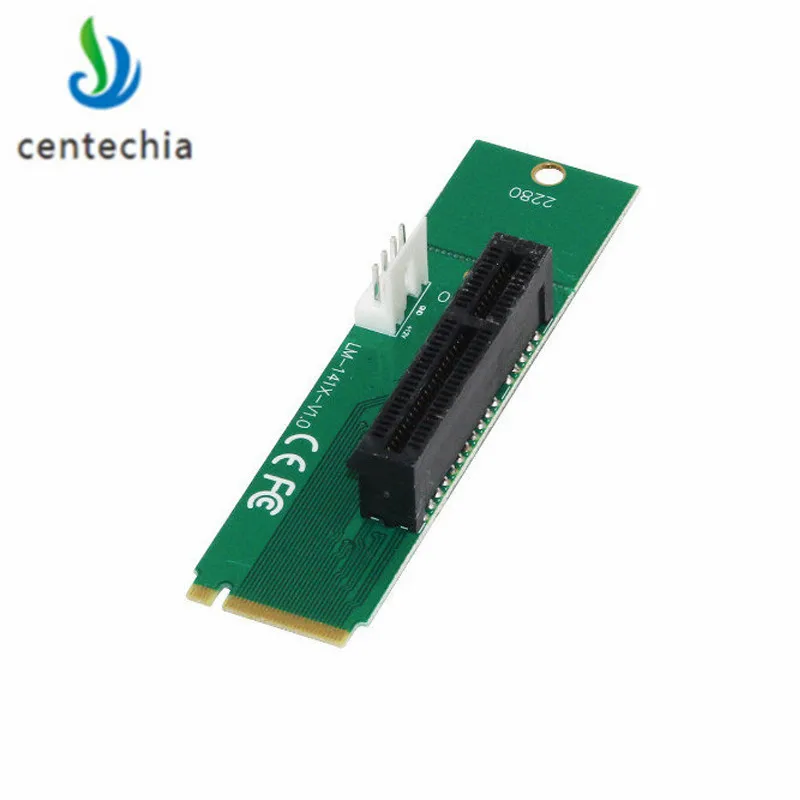 Centechia Новый адаптер NGFF M.2 к PCI E 4x переходная карта с разъемом M2 PCIE X4 конвертер для