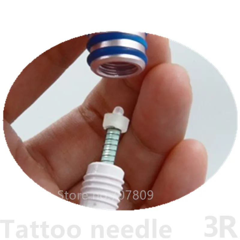 

New 50Pcs Tattoo Permanent Makeup Needle Cartridge tips For Eyebrow Tattoo Or Lip With 1R, 3R, 5R, 5F, 7F Size