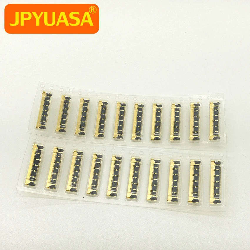 Новый однокорпусный золотистый ЖК светодиод LVDS кабельный разъем 30 контактов Для