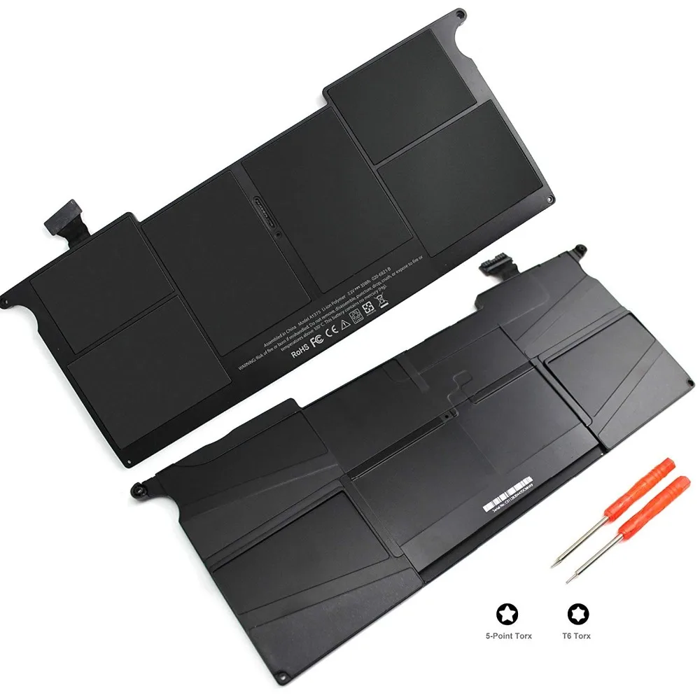 Оригинальный аккумулятор A1375 для MacBook Air 11 &quotA1370 Late 2010 MC506LL/A MC505LL/A 661 5736 MC505 020 6920 A B