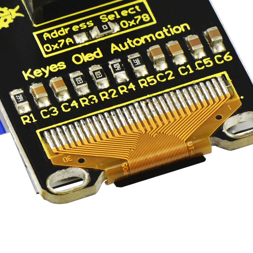 NEW!Keyestudio RJ11 EASY plug 128 x 64 OLED Module for Arduino STEAM | Электронные компоненты и принадлежности