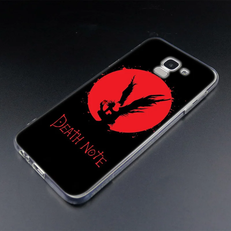 Мягкий силиконовый чехол с аниме Death Note для Samsung Galaxy J2Pro J4 J6 J8 2018 J3 J5 J7 2016 2017EU Prime CORE