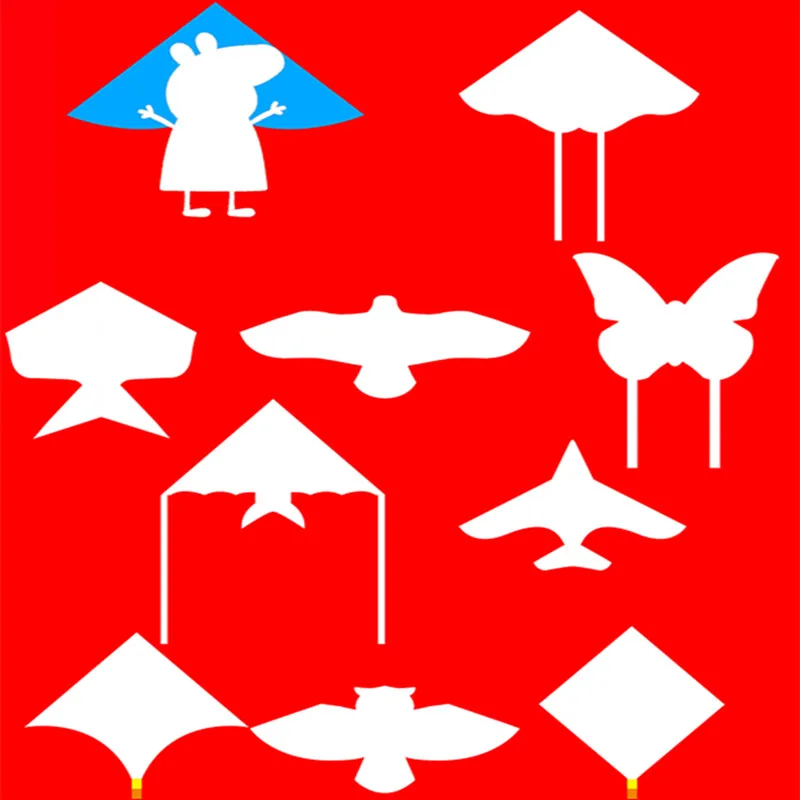 

free shipping high quality diy kite animal kite nylon ripstop outdoor toys flying dragon kite string koi bateau windsock